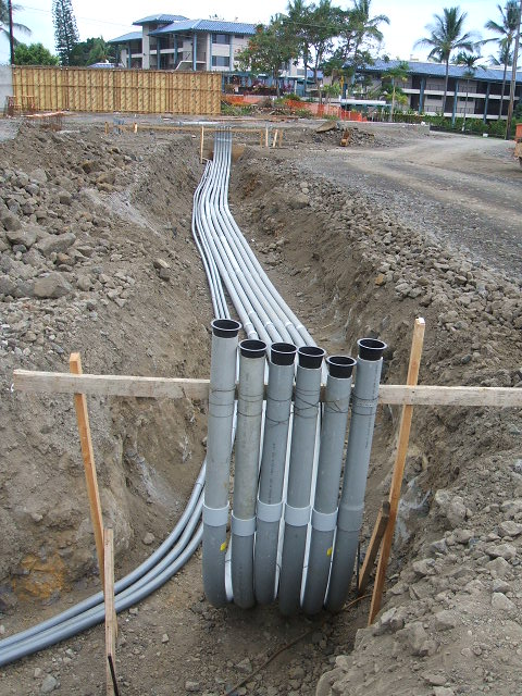 Conduit Paralleled for Service